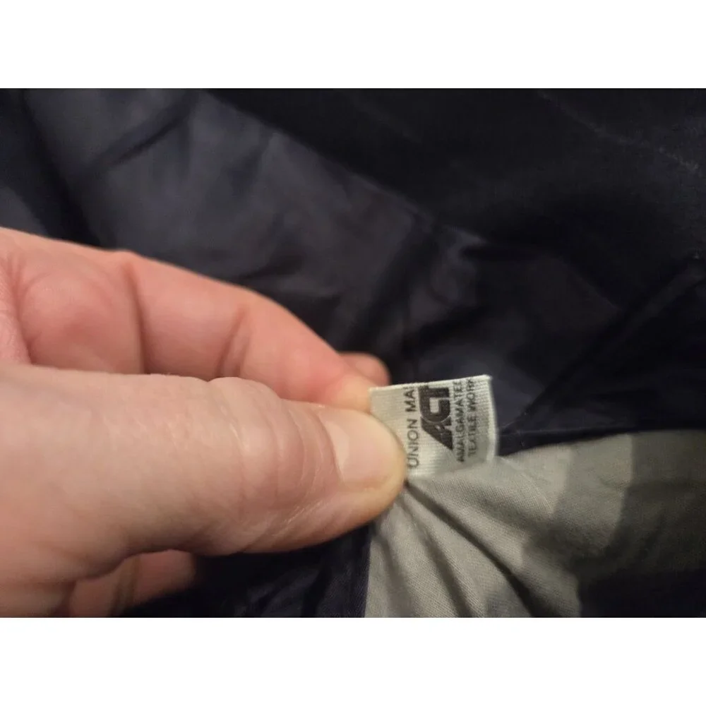 Vtg Corbin Ltd Pinstripe Sport Coat Blazer Blue Sz 43
